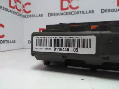 Peça sobressalente para automóvel em segunda mão caixa de fusíveis e relés por bmw serie 1 berlina (e81/e87) 118d referências oem iam 911944605 90401990 / 10688710 