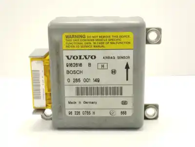 Second-hand car spare part airbag control unit for volvo serie 940 berlina/familiar 2.3 gle berlina 135 cv / 99 kw oem iam references 962260755h