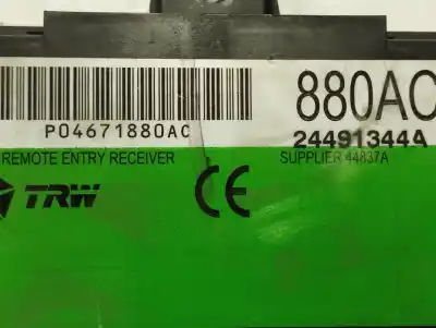 Second-hand car spare part electronic module for chrysler pt cruiser (pt_) 2.2 crd oem iam references p04671880ac  