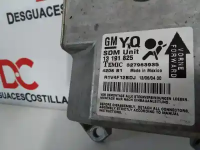 Piesă de schimb auto la mâna a doua UNITATE DE CONTROL AIRBAG pentru OPEL ASTRA H BERLINA  Referințe OEM IAM 13191825 4208B1 327963935