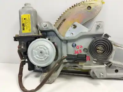 Second-hand car spare part rear right window regulator for kia carens ii monospace (fj) 2.0 crdi oem iam references xh004p0  