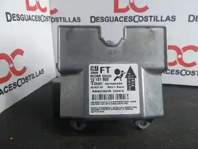 Second-hand car spare part Airbag Control Unit for OPEL ASTRA GTC Cosmo OEM IAM references 13137905 401409A5 327963935