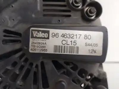 Pezzo di ricambio per auto di seconda mano alternatore per citroen c2 sx riferimenti oem iam 9646321780 tg15c053 , 2542924a , 2543526a , tg15c020 lra2226, dra4128, 9646321780, tg15c118, 2291341502