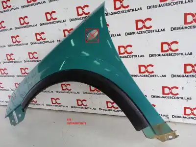 Second-hand car spare part left front fin for opel corsa c cosmo oem iam references 1101031
