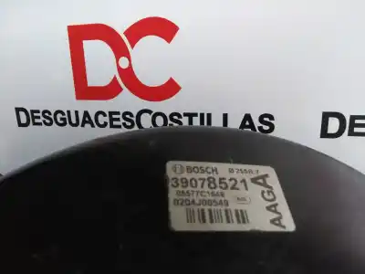 Second-hand car spare part brake servo for opel corsa e selective oem iam references 39078521 0204j00549 / aaga 05577c1649