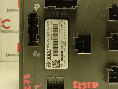Second-hand car spare part electronic module for audi a4 berlina (b8) básico oem iam references 8k0907063ac  
