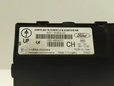 Second-hand car spare part electronic module for ford fiesta (cb1) trend oem iam references 8v5115k600ch  