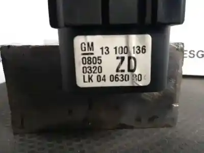 Second-hand car spare part HEADLIGHTS SWITCH for OPEL ASTRA H BERLINA  OEM IAM references 13100136  