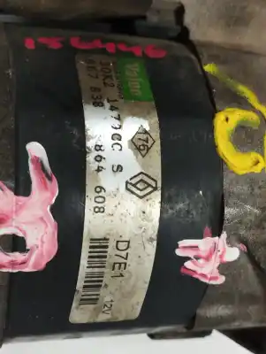 Peça sobressalente para automóvel em segunda mão motor de arranque por renault clio ii fase ii (b/cb0) authentique referências oem iam 8200266777a