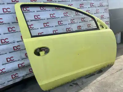 Peça sobressalente para automóvel em segunda mão porta dianteira direita por opel corsa c blue line referências oem iam 124554  