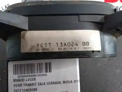 Pezzo di ricambio per auto di seconda mano CONTROLLO DELLA LUCE per FORD TRANSIT CAJA CERRADA, MEDIA (FY) (2000 =>)  Riferimenti OEM IAM YC1T13A024BB  YC1T 13A024 BB