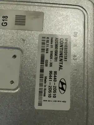 Second-hand car spare part automatic gearbox control unit for hyundai i40 style oem iam references 954402d510  