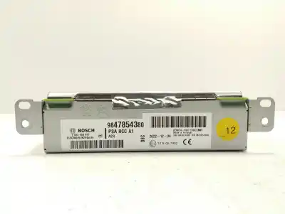 Peça sobressalente para automóvel em segunda mão módulo / sistema de navegação gps por citroen berlingo feel m referências oem iam 9847854380  