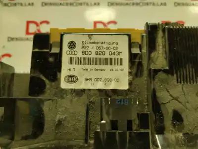 Peça sobressalente para automóvel em segunda mão comando de sofagem (chauffage / ar condicionado) por audi a4 berlina (b5) 1.9 tdi referências oem iam 8d0820043m  5hb00790805