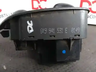 Pièce détachée automobile d'occasion COMMUTATEUR D'ÉCLAIRAGE pour SEAT INCA (6K9)  Références OEM IAM 6K9941531E  6K9 941 531 E