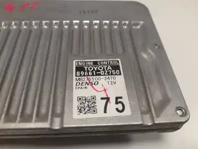 Second-hand car spare part ecu engine control for toyota auris hybrid active oem iam references 896610z750  mb2755003470