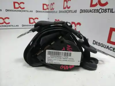 Peça sobressalente para automóvel em segunda mão cinto de segurança traseiro central por renault clio ii fase ii (b/cb0) community referências oem iam 33019529
