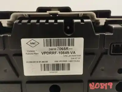 Автозапчасти б/у приборная доска за renault captur dynamique ссылки oem iam 248107065r  