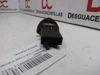 Peça sobressalente para automóvel em segunda mão interruptor 4 piscas - emergência por renault clio ii fase ii (b/cb0) community referências oem iam   