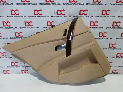 Peça sobressalente para automóvel em segunda mão forra / revestimento da porta traseira esquerda por bmw serie 5 berlina (e60) 535d referências oem iam 