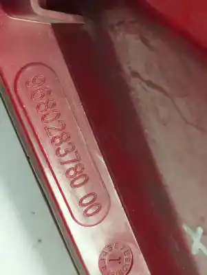 Second-hand car spare part left tailgate light for citroen c2 sx oem iam references 968028378000  