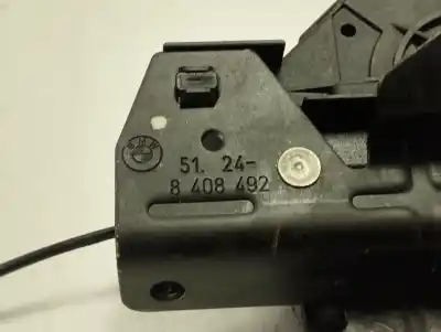 Peça sobressalente para automóvel em segunda mão fechadura do mala por bmw x5 (e53) 3.0d referências oem iam 8408492