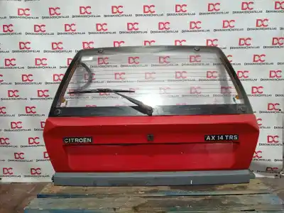 Second-hand car spare part tailgate for citroen ax 14 trs tecnic oem iam references 95237899  