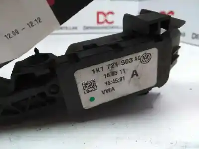 Pezzo di ricambio per auto di seconda mano pedale dell acceleratore per seat leon (1p1) reference riferimenti oem iam 1k1721503ac 1k1721503 1k1 721 503 ac