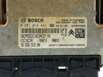 Second-hand car spare part ecu engine control for citroen nemo sx oem iam references 9665691680  