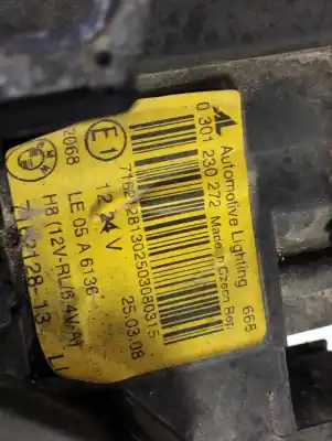 Second-hand car spare part right headlight for bmw serie 3 coupe (e92) 325d oem iam references 7162128  