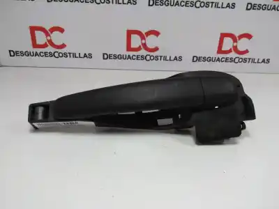 Second-hand car spare part exterior right front door handle for citroen c2 vtr oem iam references   