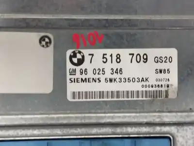 Second-hand car spare part electronic module for bmw x5 (e53) 3.0d oem iam references 7518709  