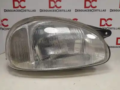 Second-hand car spare part right headlight for opel corsa b viva oem iam references   