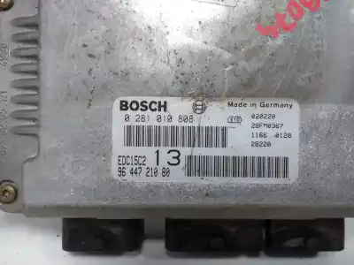 Second-hand car spare part ecu engine control for citroen c5 berlina 2.0 hdi sx oem iam references 9644721080 edc15c2 / 020220 / 28fm0367 / 11660128 / 28220 / 120600745 0281010808