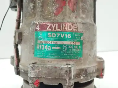 Second-hand car spare part AIR CONDITIONING COMPRESSOR for SEAT CORDOBA BERLINA (6K2)  OEM IAM references 1H0820803D SD7V16-1170 SDV710-1055 SD7V16-4252 / SD7V16-1100 / SD7V16-1191 SD7V16-1162 SD7V16-1137