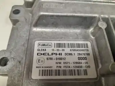 Second-hand car spare part ecu engine control for ford mondeo lim. business edition oem iam references fs7a12a650cv 28476768 / dcm6.1 / du5t14f262ca / 6768sa50680735 / 15057021627 fs7a12a650cve / ds7112b684ue / fs7a12a650cvd