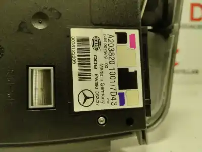 Second-hand car spare part INTERIOR LIGHT for MERCEDES-BENZ CLASE C (W203) BERLINA  OEM IAM references A2038201001  