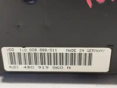 Peça sobressalente para automóvel em segunda mão quadrante por audi a6 berlina (4b2) 2.5 v6 24v tdi referências oem iam 4b0919860n  