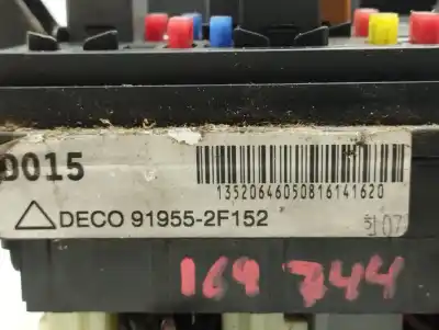 Second-hand car spare part fuse box unit for kia cerato 1.5 crdi oem iam references 919552f152  