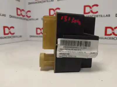 İkinci el araba yedek parçası ÖN ISITMA KUTUSU için CITROEN BERLINGO CUADRO  OEM IAM referansları 9652021180  
