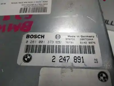 Gebrauchtes Autoersatzteil ECU-MOTORSTEUERGERÄT UCE Motorsteuergerät zum BMW SERIE 5 BERLINA (E39)  OEM-IAM-Referenzen 2247891 28RTE044 0281001373