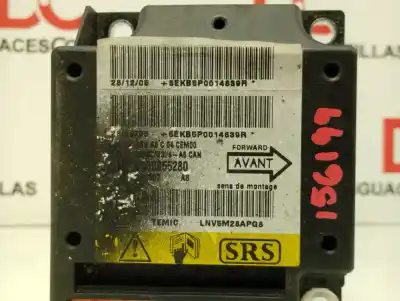 Peça sobressalente para automóvel em segunda mão centralina de airbag por citroen c2 collection referências oem iam 9660855280  