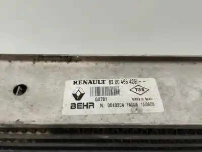 Peça sobressalente para automóvel em segunda mão intercooler por renault scenic ii 1.9 dci diesel fap cat 110 cv / 81 kw referências oem iam 8200115540  