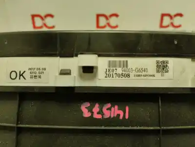 Автозапчасти б/у приборная доска за kia picanto (ja) attract ссылки oem iam 94003g6540  