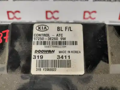 Peça sobressalente para automóvel em segunda mão comando de sofagem (chauffage / ar condicionado) por kia sorento 2.5 crdi concept referências oem iam 972503e260  s6037000223sh // 319f2060022