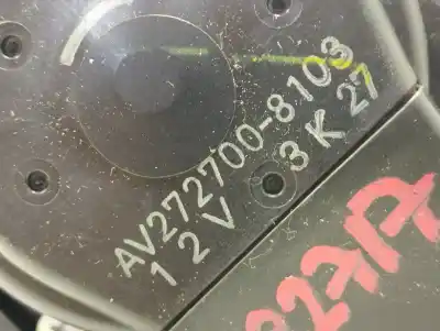 Peça sobressalente para automóvel em segunda mão ventilador de aquecimento por toyota auris active referências oem iam av2727008103  