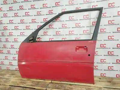 Peça sobressalente para automóvel em segunda mão porta da frente esquerda por citroen ax 1.1 referências oem iam 95231721  