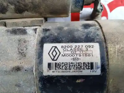 Pezzo di ricambio per auto di seconda mano MOTORINO DI AVVIAMENTO per RENAULT CLIO II FASE II (B/CB0)  Riferimenti OEM IAM 8200426577 82000021396 , 8200227002 , M000T91581 82000227002, 8200021396, 7711134730, 8200227092