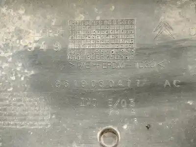 Peça sobressalente para automóvel em segunda mão moldagem por citroen berlingo 1.9 d multispace referências oem iam 9619030477  