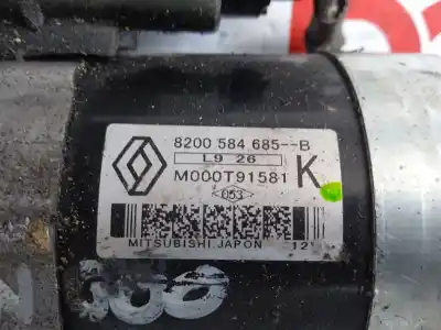 Peça sobressalente para automóvel em segunda mão motor de arranque por renault clio ii fase ii (b/cb0) community referências oem iam 8200426577 82000021396 , 8200227002 , m000t91581 82000227002, 8200021396, 7711134730, 8200227092